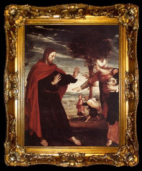 framed  Hans holbein the younger Noli me tangere, ta009-2